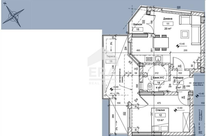 Продава  2-стаен град Варна , Гранд Мол , 79 кв.м | 47389805 - изображение [3]