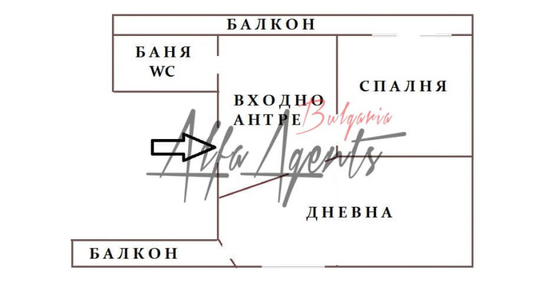 Продава 2-СТАЕН, гр. Варна, Колхозен пазар, снимка 2 - Aпартаменти - 48191560