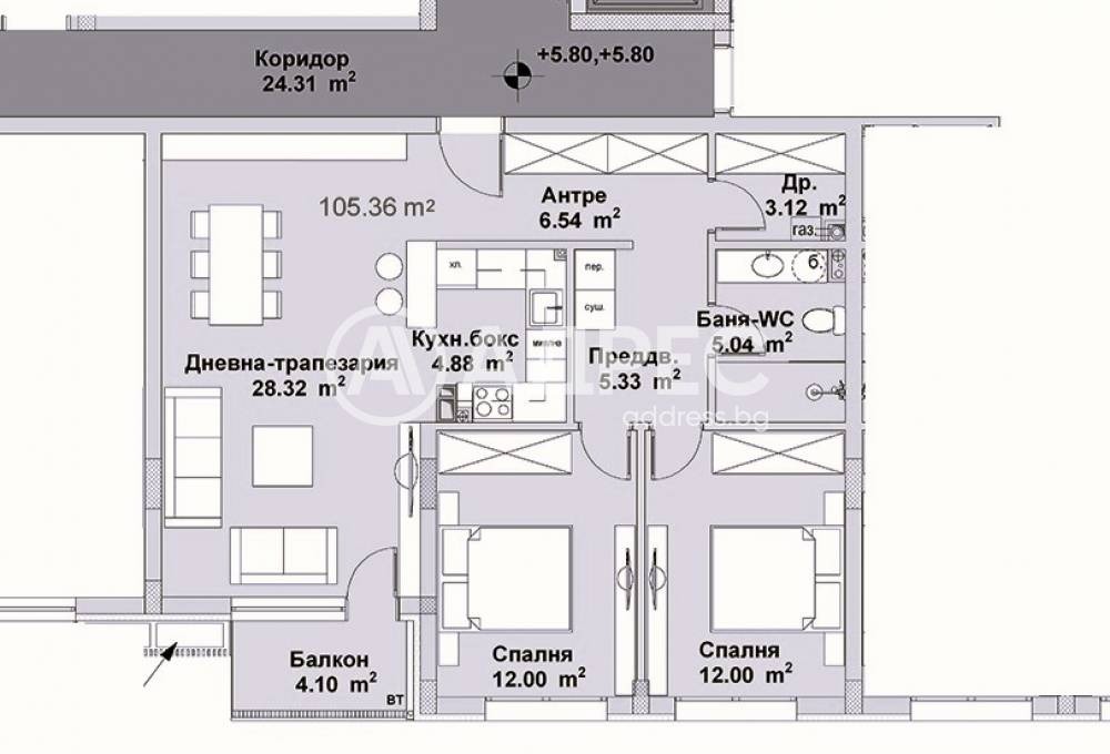 Продава 3-СТАЕН, гр. София, Бояна, снимка 4 - Апартаменти - 56254804
