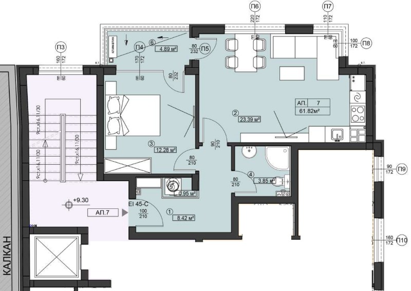 Продава  2-стаен град София , Сухата река , 77 кв.м | 54677226 - изображение [3]