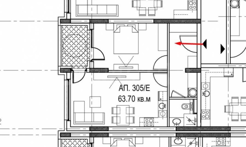 Продава 2-СТАЕН, гр. София, Обеля 2, снимка 2 - Апартаменти - 52653506