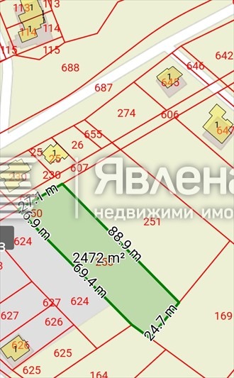 Продава  Парцел град Пловдив , Западен , 2470 кв.м | 70947681