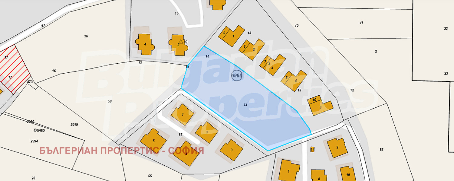Продава ПАРЦЕЛ, гр. София, с. Бистрица, снимка 2 - Парцели - 54364729