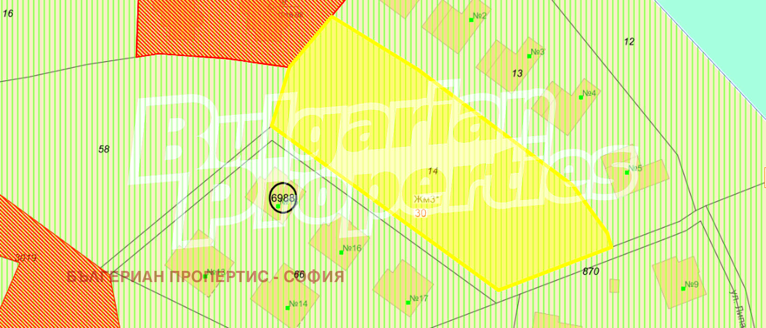 Продава ПАРЦЕЛ, гр. София, с. Бистрица, снимка 9 - Парцели - 54364729