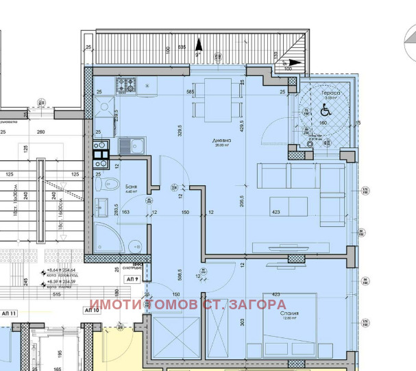 Продава  2-стаен град Стара Загора , Железник - изток , 86 кв.м | 40043804 - изображение [4]