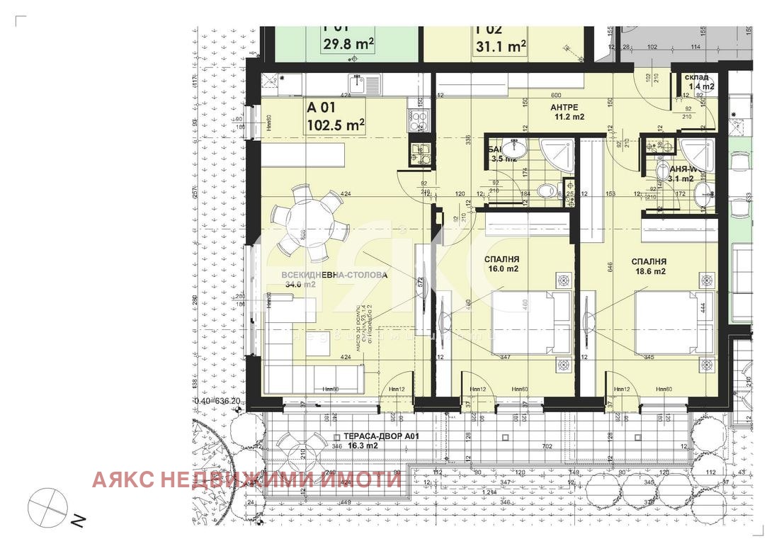 Продава 3-СТАЕН, гр. София, Малинова долина, снимка 2 - Апартаменти - 52692910
