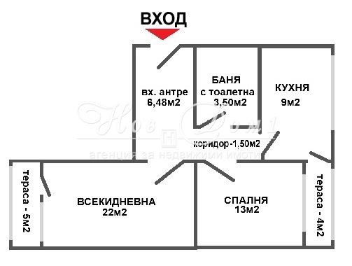 Продава 2-СТАЕН, гр. София, Обеля 2, снимка 5 - Aпартаменти - 47864685