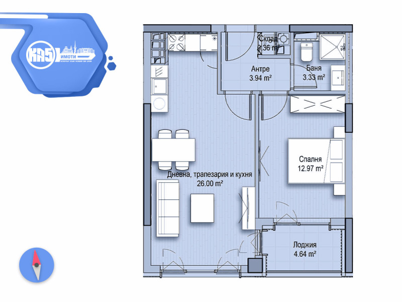 De vânzare  1 dormitor Sofia , Vitoșa , 74 mp | 33094812