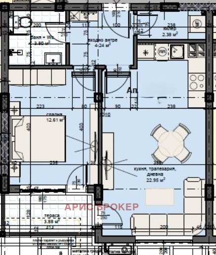 Продава 2-СТАЕН, гр. Пловдив, Кършияка, снимка 2 - Апартаменти - 54064546