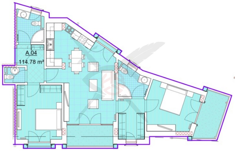 Продава 3-СТАЕН, гр. София, Манастирски ливади, снимка 1 - Aпартаменти - 48980538