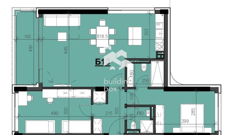 In vendita  2 camere da letto Plovdiv , Karshiiaka , 113 mq | 59258158 - Immagine [2]