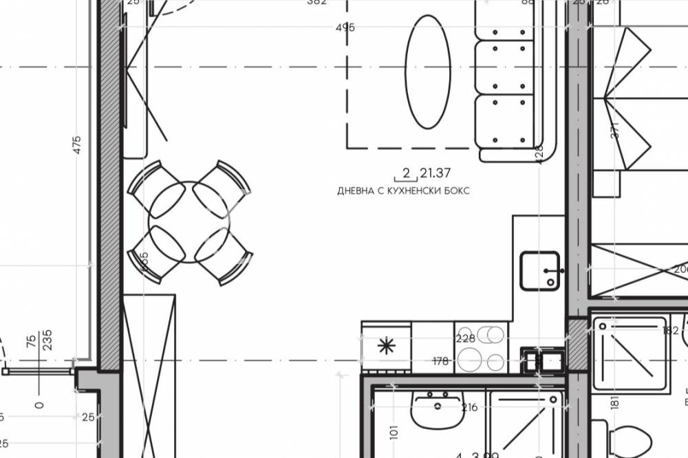 Продава 1-СТАЕН, гр. София, Малинова долина, снимка 2 - Апартаменти - 53766321