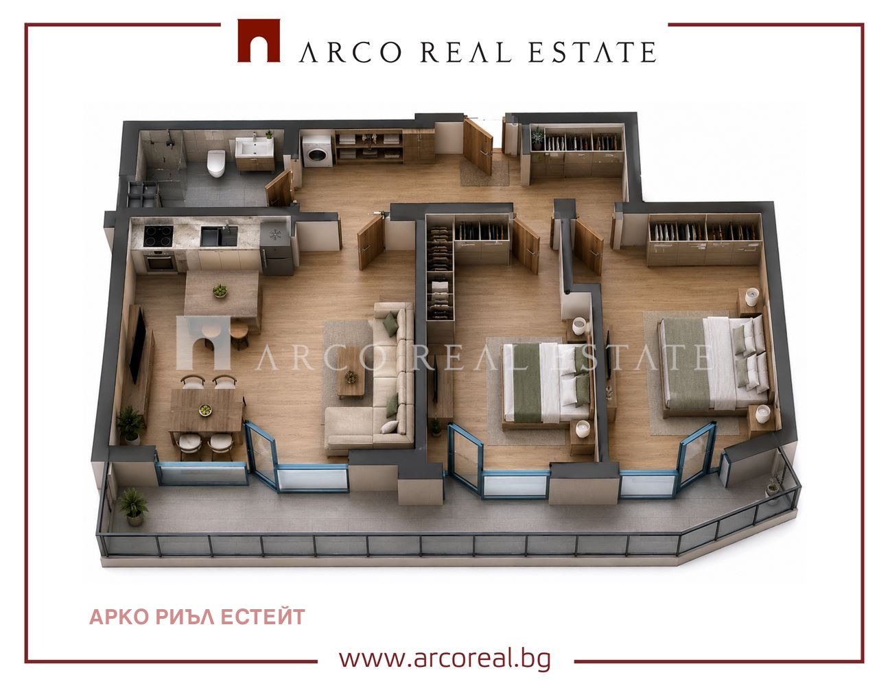 Продава 3-СТАЕН, гр. София, Кръстова вада, снимка 2 - Апартаменти - 56721235