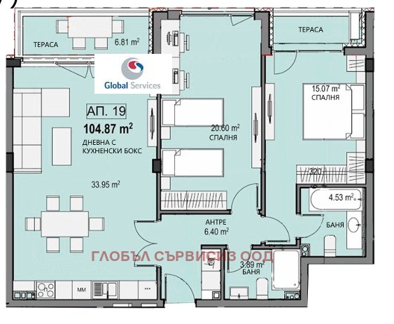 For Sale  2 bedroom Sofia , Boyana , 122 sq.m | 54700214