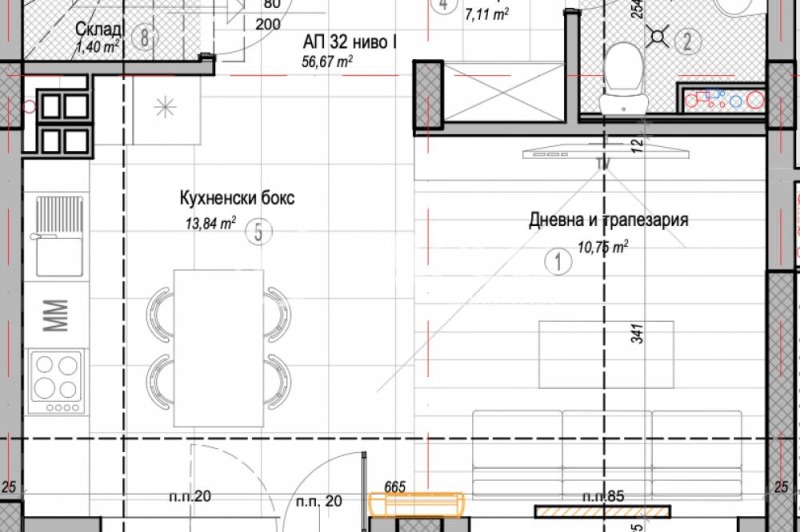 Продава 3-СТАЕН, гр. София, Слатина, снимка 3 - Апартаменти - 53165076