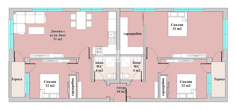 Na sprzedaż  3+ sypialni Plowdiw , Trakija , 148 mkw | 98094668 - obraz [4]