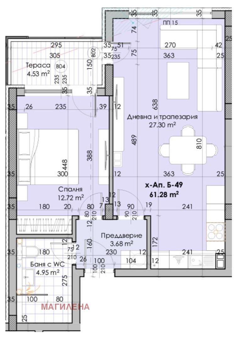 Продава 2-СТАЕН, град Пловдив, Въстанически • 46727 € / 91390.07 лв. • 29822497 1
