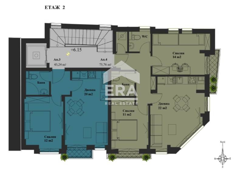 Продава  2-стаен град София , Банишора , 53 кв.м | 60513290 - изображение [2]