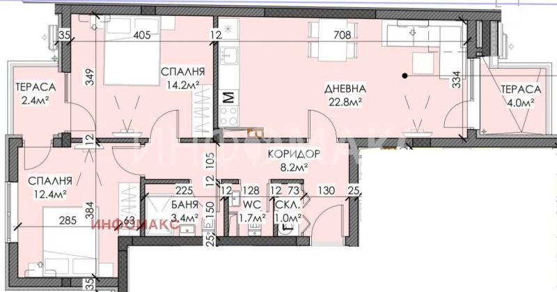 Продава 3-СТАЕН, гр. Бургас, Сарафово, снимка 4 - Aпартаменти - 49528472