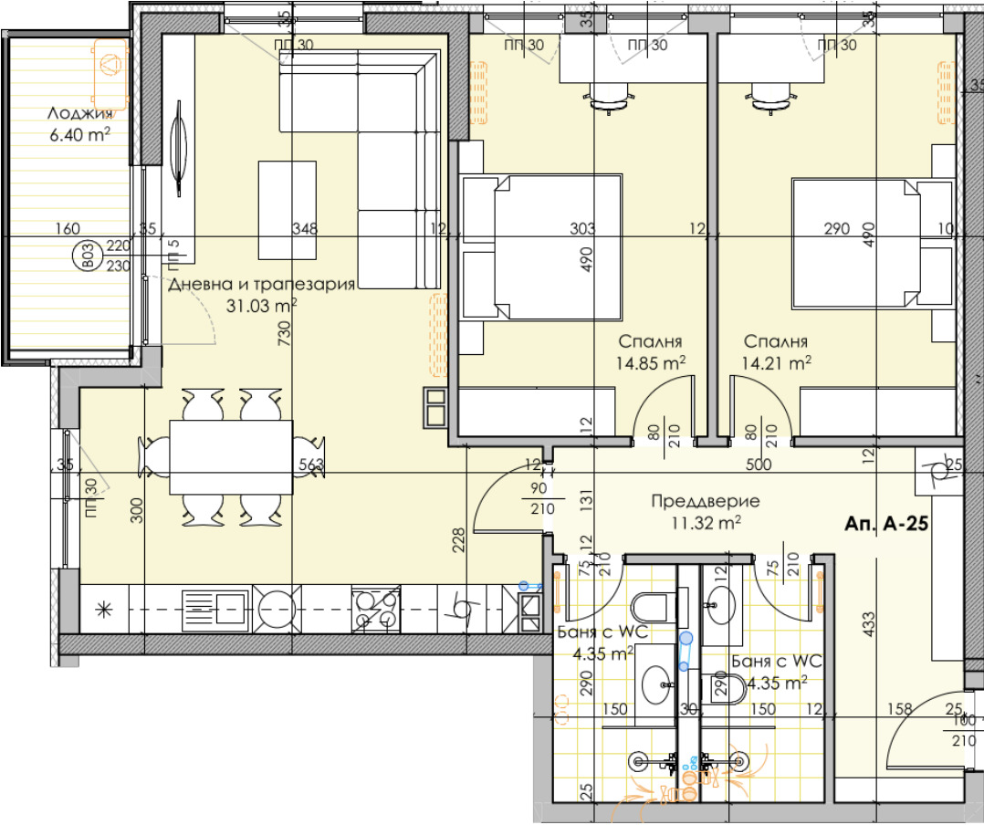 Продава 3-СТАЕН, гр. Пловдив, Кършияка, снимка 2 - Апартаменти - 45129088