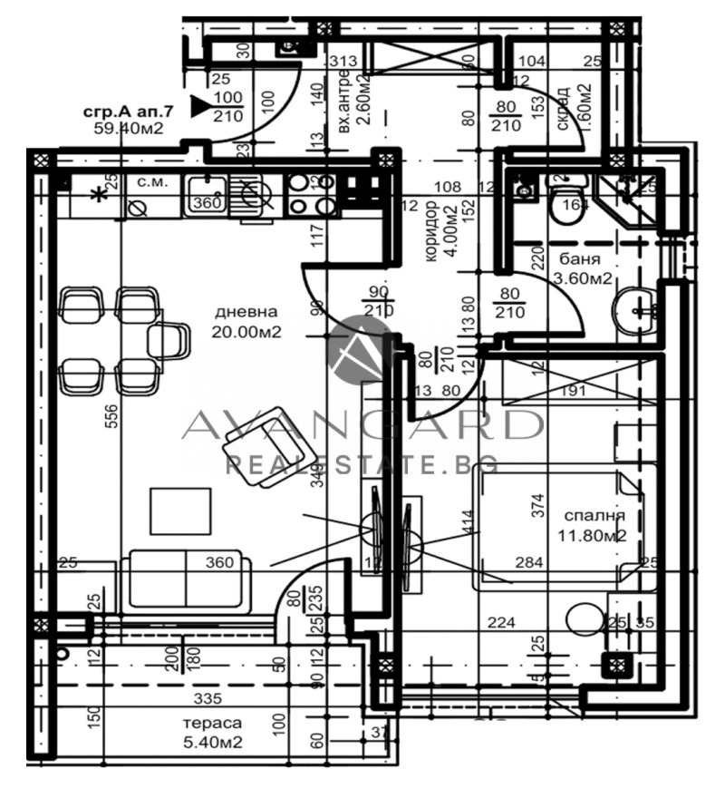 Продава 2-СТАЕН, гр. Пловдив, Беломорски, снимка 6 - Aпартаменти - 48667356