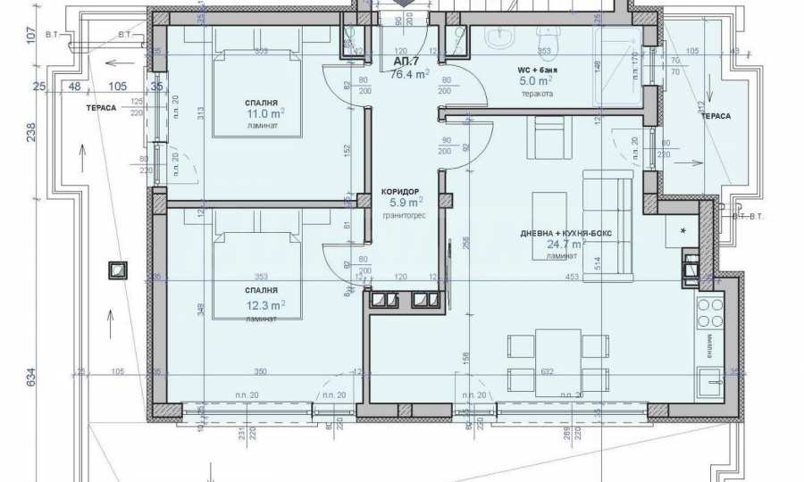 Продава 3-СТАЕН, гр. Созопол, област Бургас, снимка 12 - Апартаменти - 54856051