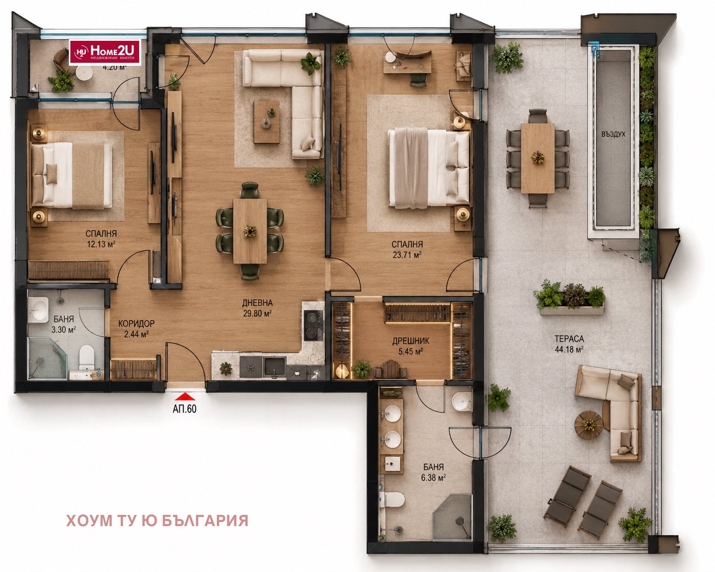 Продава 3-СТАЕН, гр. София, Лагера, снимка 6 - Апартаменти - 55171114