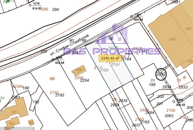 Продава ПАРЦЕЛ в град София, гр. Банкя - 2399 кв.м / 300 000 € » 586 749.00 лв., БАС ПРОПЪРТИС