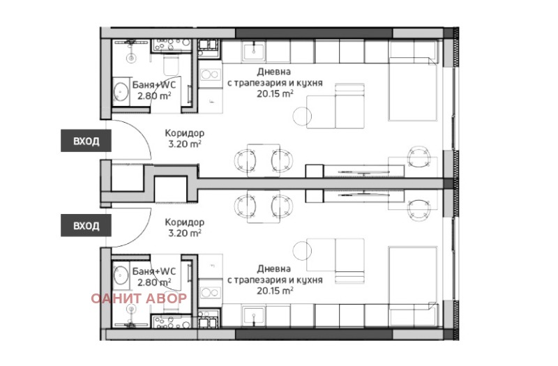 Продава  2-стаен град София , Зона Б-5-3 , 92 кв.м | 74743252