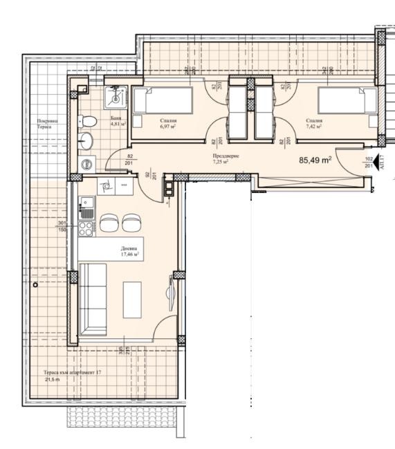 De vânzare  2 dormitoare Plovdiv , Proslav , 95 mp | 93065213 - imagine [2]