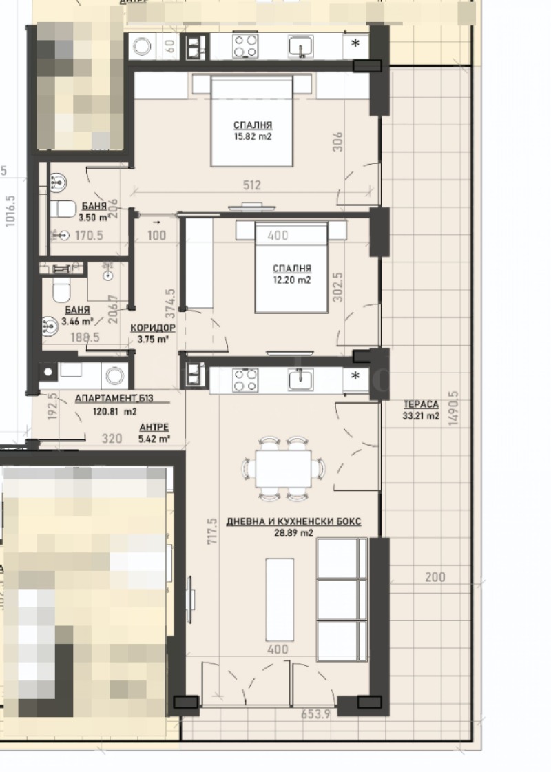 Продава 3-СТАЕН, гр. София, Бояна, снимка 3 - Апартаменти - 53281303