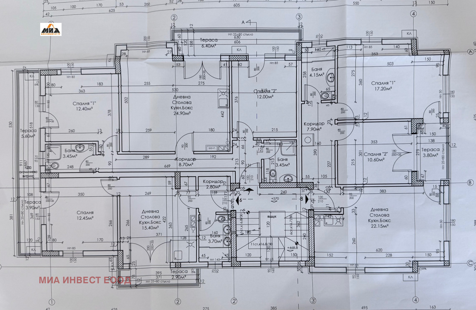 Продава 2-СТАЕН, гр. Враца, Квартал 72, снимка 4 - Апартаменти - 53993727