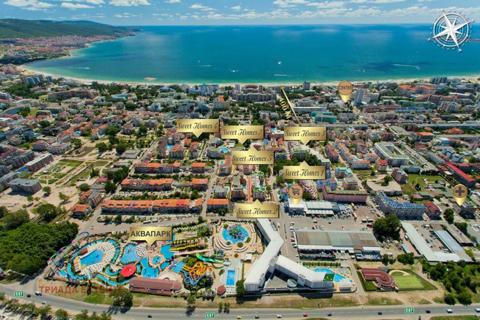 Продава 2-СТАЕН, к.к. Слънчев бряг, област Бургас, снимка 15 - Апартаменти - 55979401