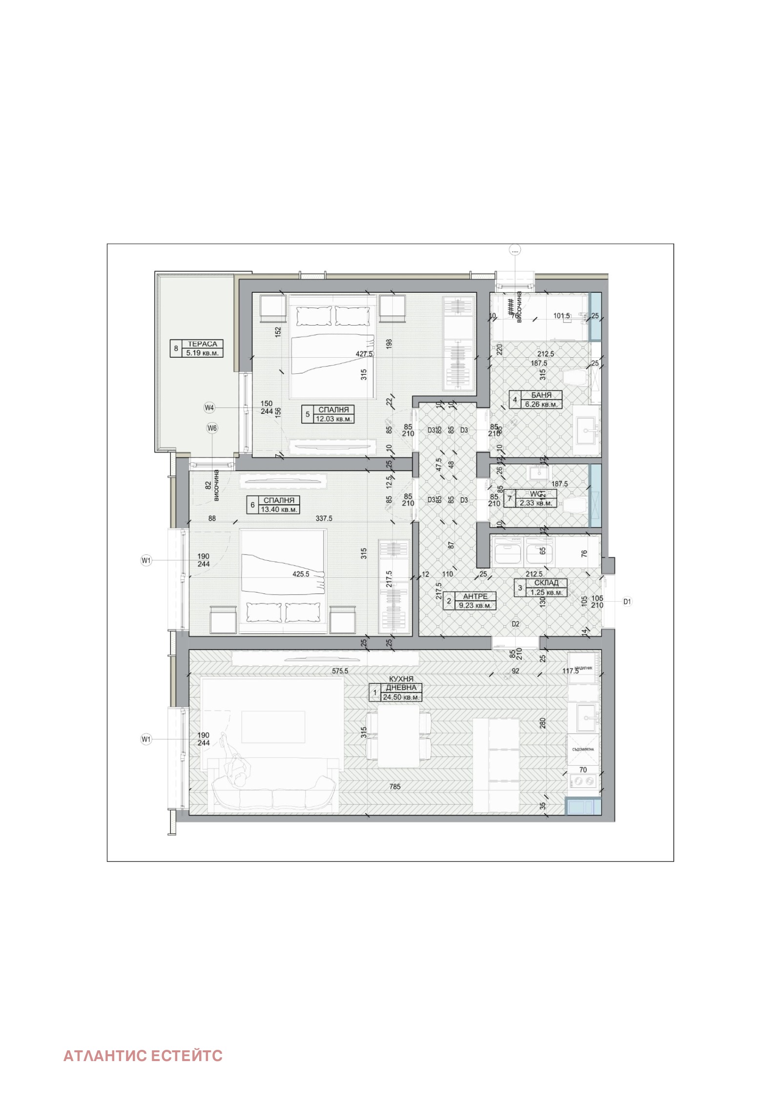 Продава 3-СТАЕН, гр. Бургас, област Бургас, снимка 2 - Апартаменти - 53982827