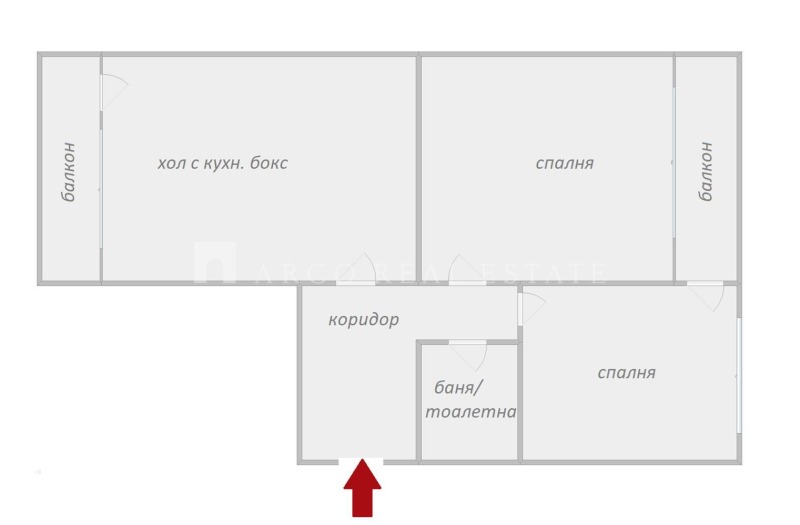 Продава 2-СТАЕН, гр. София, Толстой, снимка 11 - Апартаменти - 53278813