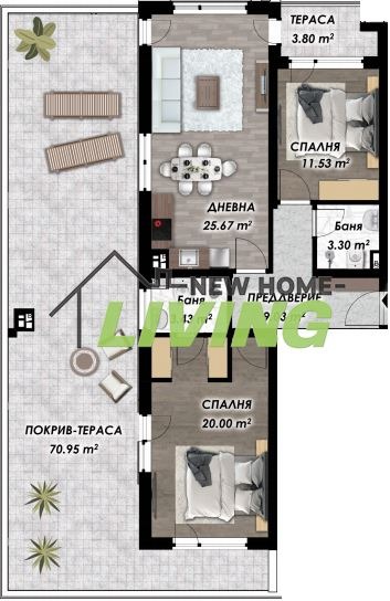 Te koop  2 slaapkamers Plovdiv , Belomorski , 180 m² | 10877089 - afbeelding [2]