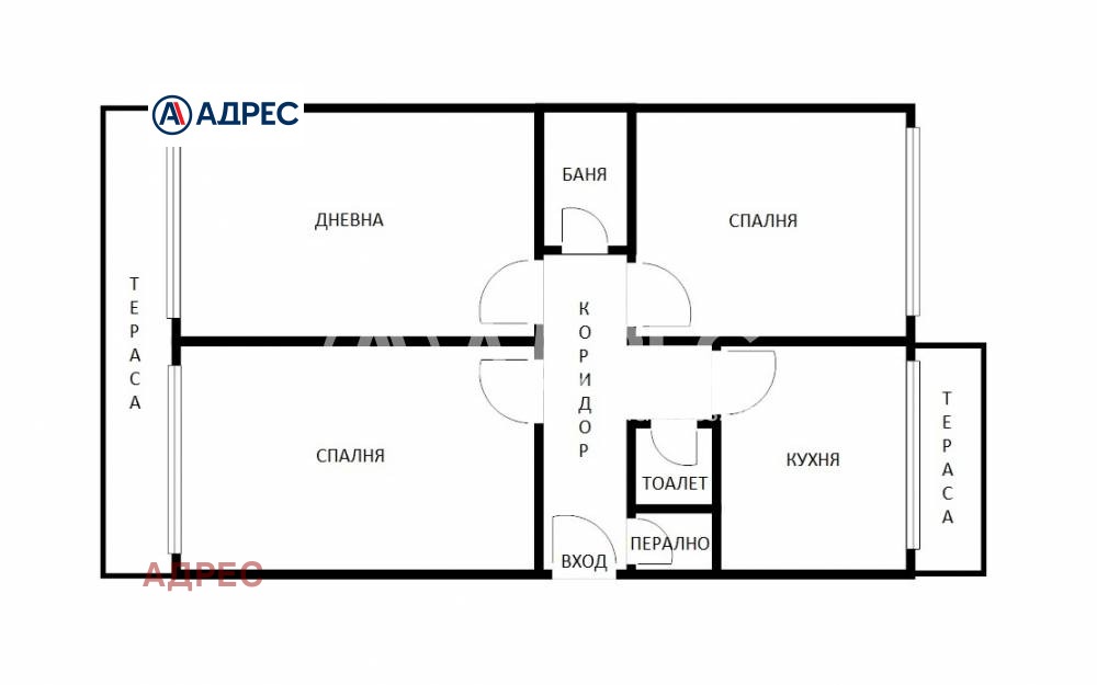 Продава 3-СТАЕН, гр. Варна, Цветен квартал, снимка 4 - Апартаменти - 54279101