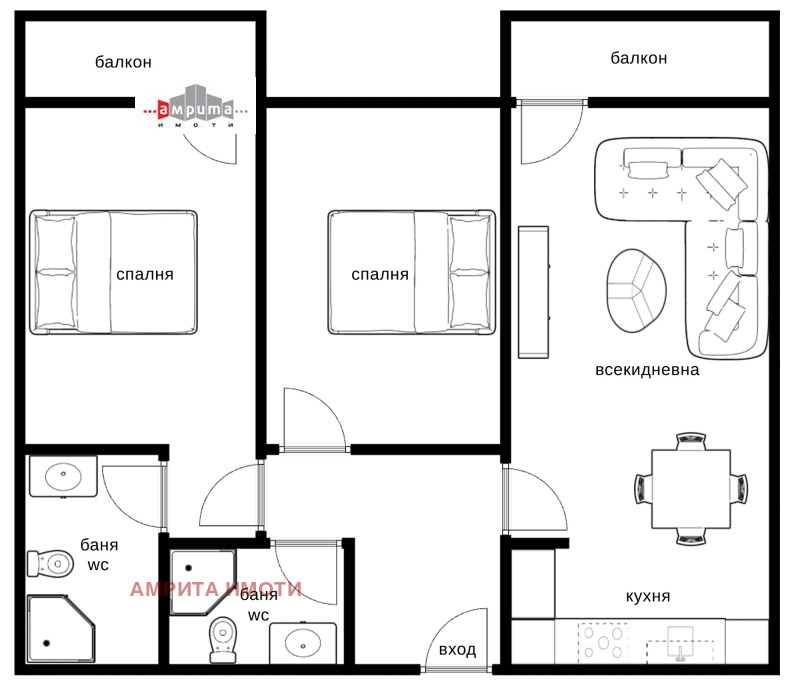 Продава 3-СТАЕН, гр. София, Студентски град, снимка 16 - Апартаменти - 52041768