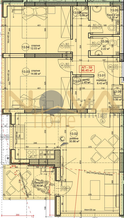 Продава 3-СТАЕН, гр. Варна, Възраждане 1, снимка 4 - Апартаменти - 53165180