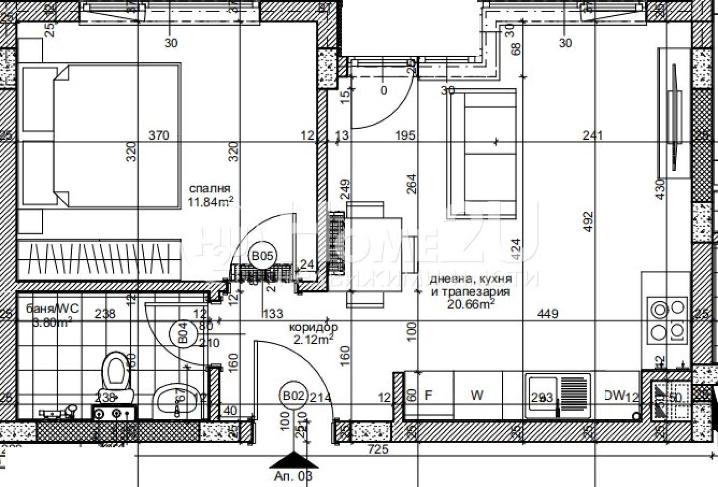 Продава 2-СТАЕН, гр. Варна, Владислав Варненчик 1, снимка 5 - Апартаменти - 53909343