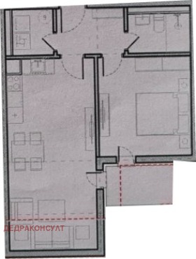 Продава 2-СТАЕН, гр. София, Света Троица, снимка 2 - Апартаменти - 56683399