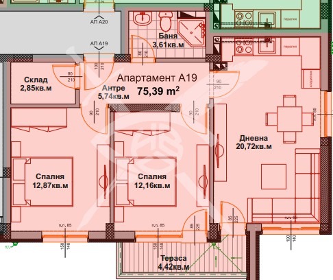 Продава 3-СТАЕН, гр. Айтос, област Бургас, снимка 1 - Aпартаменти - 48795504