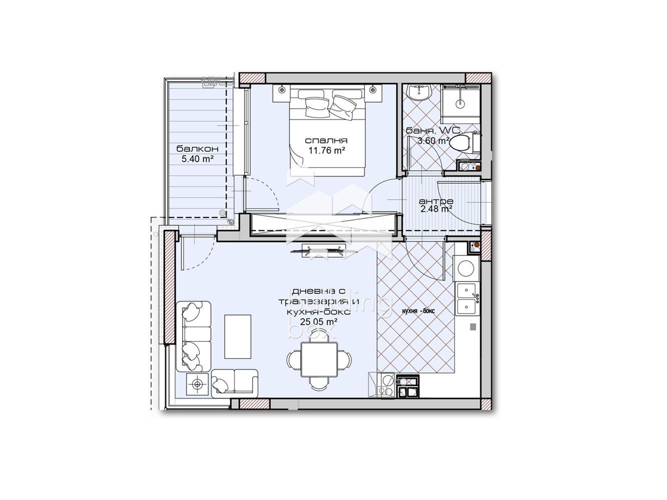 Продава 2-СТАЕН, гр. Варна, Владислав Варненчик 1, снимка 2 - Апартаменти - 54048526