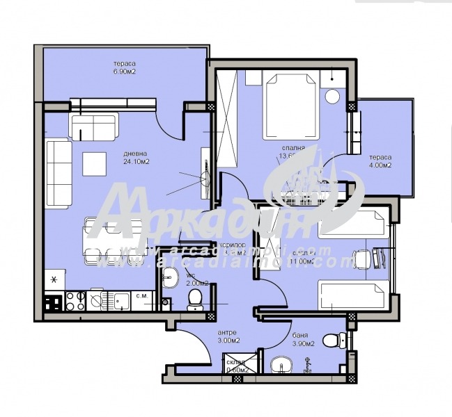 Продава 3-СТАЕН, град Пловдив, Беломорски • 108700 € / 212598.72 лв. • 78087173 1