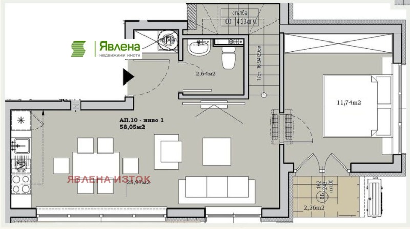 Продава 4-СТАЕН, гр. София, Подуяне, снимка 5 - Апартаменти - 53285738