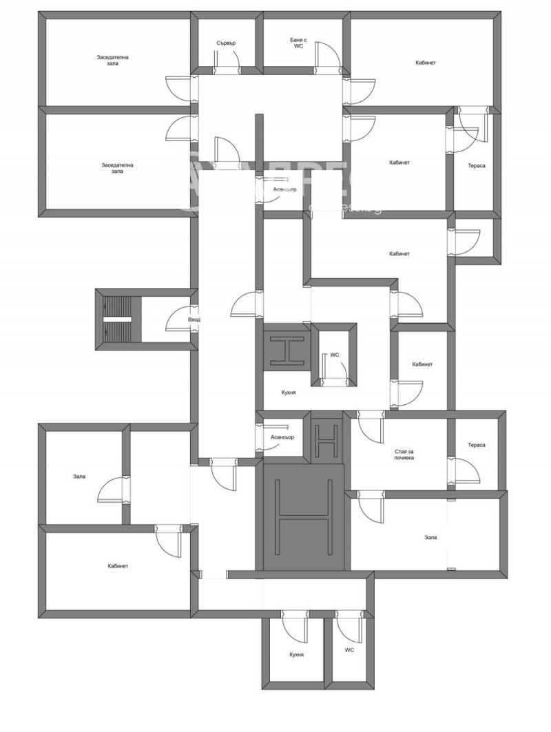 In vendita  Ufficio Sofia , Lozenets , 445 mq | 33129337 - Immagine [4]
