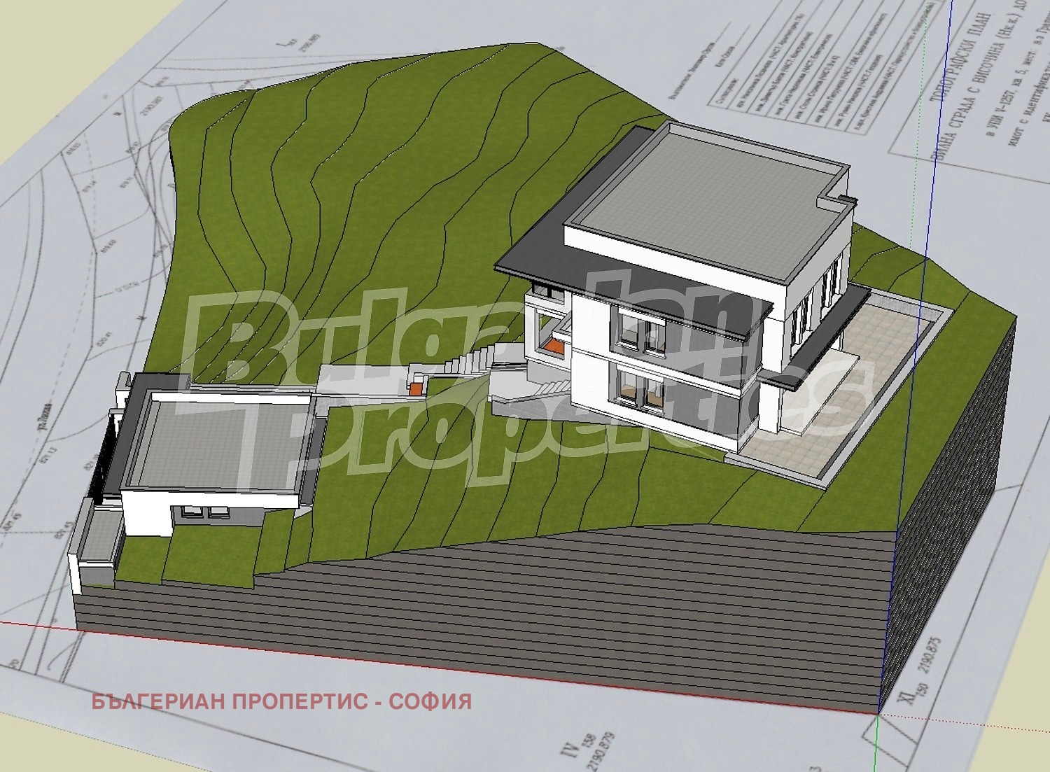 Продава ПАРЦЕЛ, гр. София, гр. Банкя, снимка 4 - Парцели - 56123211