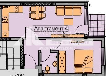 Продается  1 спальня Пловдив , Христо Смирненски , 61 кв.м | 63319269 - изображение [2]