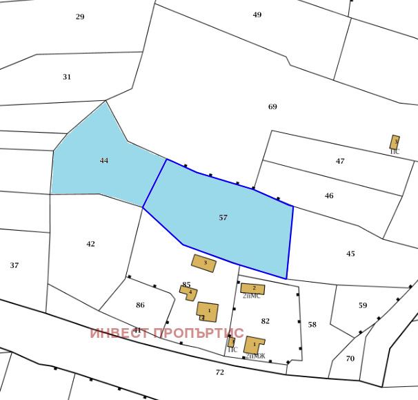 À venda  Trama região Lovech , Sopot , 3277 m² | 60062429