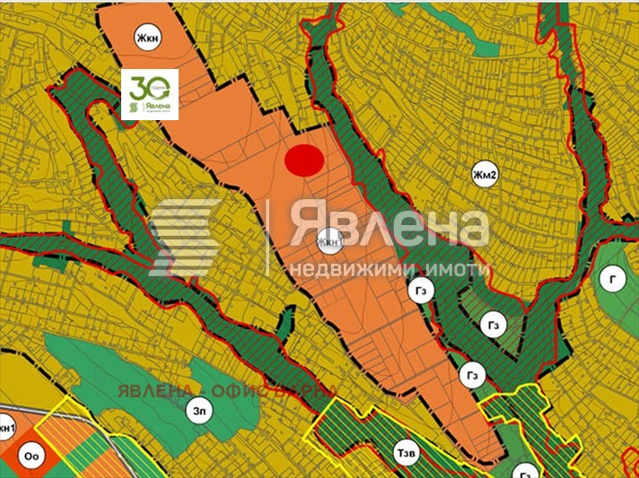 Продава ПАРЦЕЛ, гр. Варна, м-т Боровец - юг, снимка 2 - Парцели - 54599030